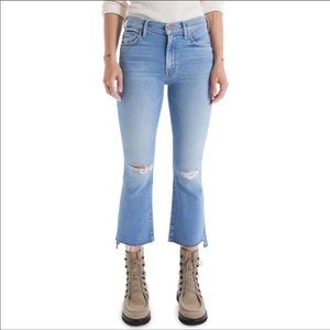 MOTHER Insider Crop Step Fray Jeans 31